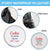 Sturdy waterproof PU leather product with a personalized photo collage on a spare tire cover with various images of people and animals