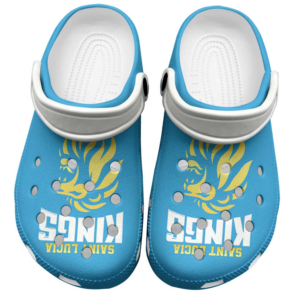 Saint Lucia Kings Cricket Clogs Shoes Beinspired Go Champion - Wonder Print Shop