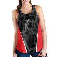Custom Soccer 2026 USA Women Racerback Tank Black Stars Version