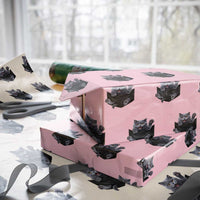 Cute British Shorthair Cat In Pocket Wrapping Paper Roll Cat Lover