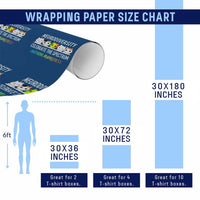 Cute Cats Autism Embrace Wrapping Paper Roll Neurodiversity Celebrate The Spectrum - Wonder Print Shop