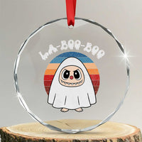 Cute Ghost Halloween Costume Crystal Glass Ornament Retro Spooky Trending Cartoon La Boo Boo TS10