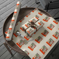 Cute Horse Dragon Dance Wrapping Paper Roll Lunar New Year - Wonder Print Shop
