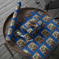 Cute Kawaii Gamer Frog Ramen Wrapping Paper Roll Retro Japanese Funny Cat Gaming - Wonder Print Shop
