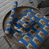 Cute Kawaii Gamer Groundhog Wrapping Paper Roll Funny Japanese Ramen Anime Otaku Fan Gift - Wonder Print Shop