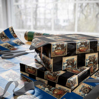 Cute Kawaii Gamer Groundhog Wrapping Paper Roll Funny Japanese Ramen Anime Otaku Fan Gift - Wonder Print Shop