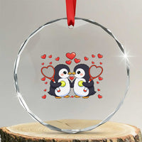 Cute XOXO Tennis Player Crystal Glass Ornament Valentines Day Gift - Wonder Print Shop