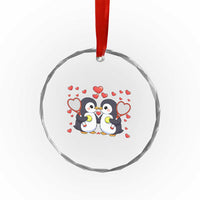 Cute XOXO Tennis Player Crystal Glass Ornament Valentines Day Gift - Wonder Print Shop