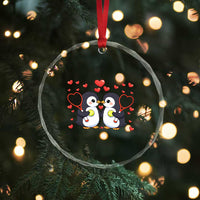 Cute XOXO Tennis Player Crystal Glass Ornament Valentines Day Gift - Wonder Print Shop