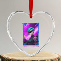 Cyberpunk Girl Legend Never Die Heart Crystal Glass Ornament Gaming Aesthetic Gift - Wonder Print Shop