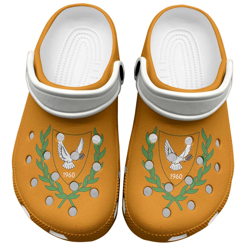 Cyprus Clogs Shoes Flag Color Inspiration - Wonder Print Shop