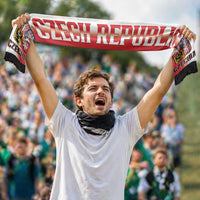 Czech Republic 2026 Football Soccer Scarf Czechia Go National Team
