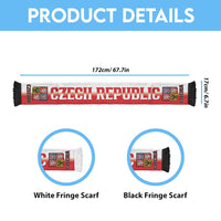 Czech Republic 2026 Football Soccer Scarf Czechia Go National Team