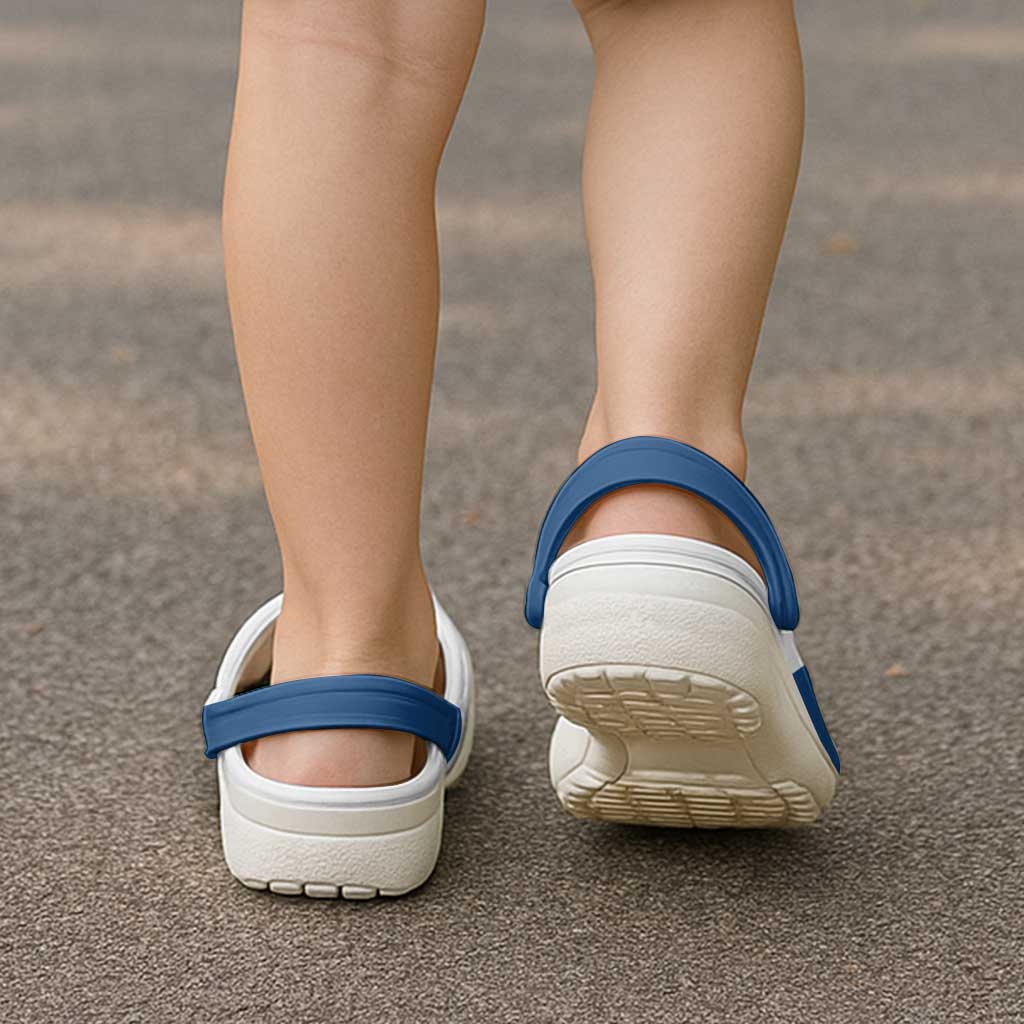 Czech Republic Clogs Shoes Flag Color Inspiration - Wonder Print Shop