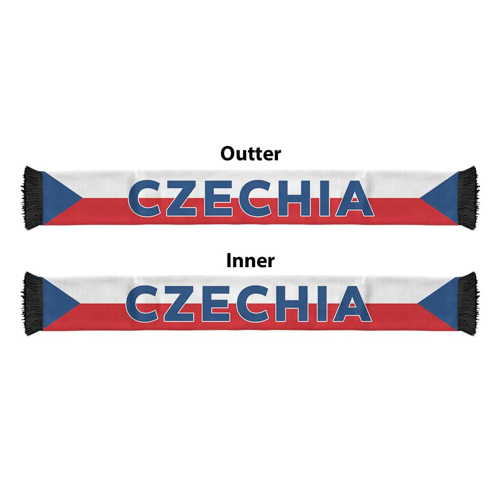 Czech Republic Football 2026 Soccer Scarf Flag Style