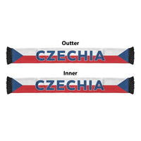 Czech Republic Football 2026 Soccer Scarf Flag Style