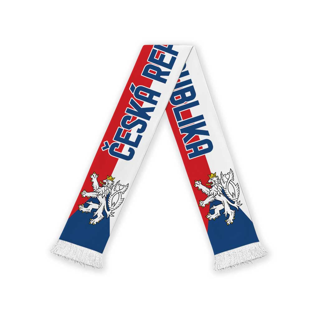 Czechia World Football 2026 Soccer Scarf National Pride Never Stops