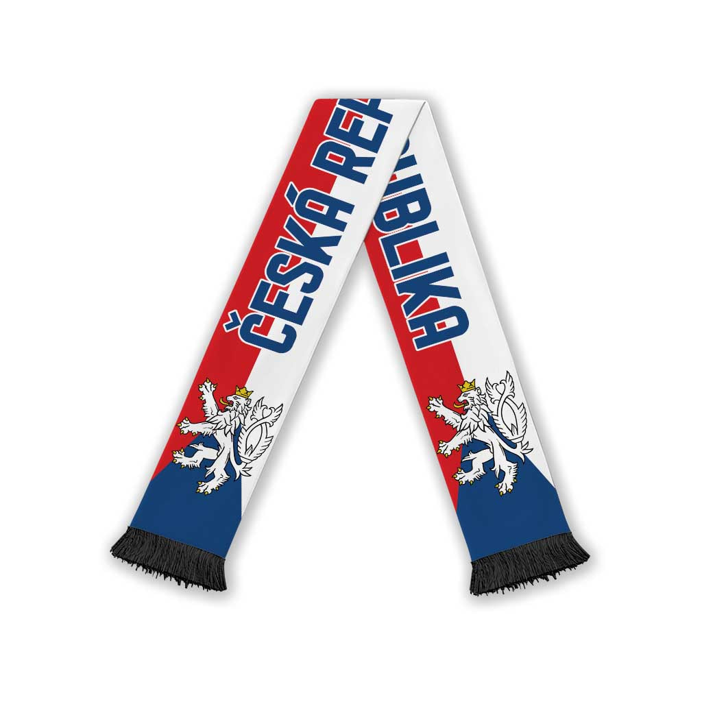 Czechia World Football 2026 Soccer Scarf National Pride Never Stops