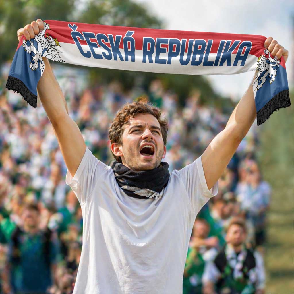 Czechia World Football 2026 Soccer Scarf National Pride Never Stops