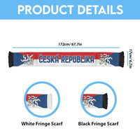 Czechia World Football 2026 Soccer Scarf National Pride Never Stops