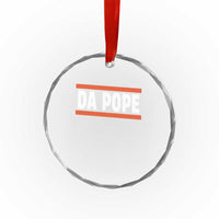 Da Pope Leo XIV Crystal Glass Ornament Cardinal Robert Francis Prevost 267th Pope TS02