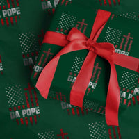 Da Pope Leo XIV Wrapping Paper Roll From America Chicago America US Flag - Wonder Print Shop