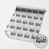 Dachshund Dog Dad Wrapping Paper Roll The Dogfather Fathers Day Gifts For Dog Lovers - Wonder Print Shop