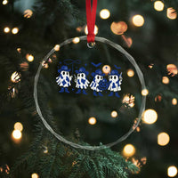 Dallas Ghost Halloween Crystal Glass Ornament Retro Halloween Costume Cowboy Fan TS10