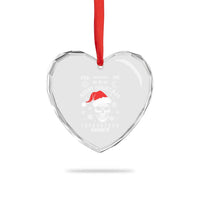 Dark Christmas Spirit Board Heart Crystal Glass Ornament Creepy Merry Xmas Skull and Ouija Horror Holiday - Wonder Print Shop