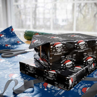 Dark Christmas Spirit Board Wrapping Paper Roll Creepy Merry Xmas Skull and Ouija Horror Holiday - Wonder Print Shop