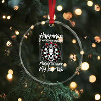 Darts Lover Drinking Game Crystal Glass Ornament Winning Money To Cover My Bar Tab - Wonder Print Shop
