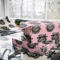 Darts Makes Everything Better Wrapping Paper Roll Darts Lover Gift - Wonder Print Shop