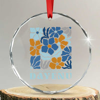 Dayenu Passover Jewish Holiday Floral Retro Crystal Glass Ornament It Would Have Been Enough Meaningful Seder Gift