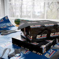 DD-214 Wrapping Paper Roll Armed Forces Military Alumni Vintage Veteran - Wonder Print Shop
