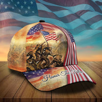 Premium All Gave Some Some Gave All, US Veteran Eagle 3D Hats Personalized