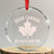 Dear Canada We Hate Him Too Crystal Glass Ornament Political 2025 Protest - Wonder Print Shop