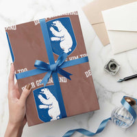 Dear Greenland We Hate Him Too Wrapping Paper Roll Political Protest - Wonder Print Shop
