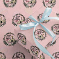 Death Could Not Hold Him Jesus Christian Easter Wrapping Paper Roll He Is Risen Faith Message