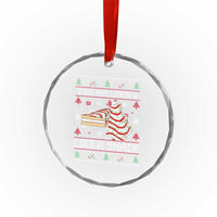 Debbies Christmas Tree Cake Crystal Glass Ornament Out Here Lookin Like A Snack - Wonder Print Shop