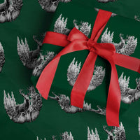 Deer Hunting Wrapping Paper Roll Deer Forest Nature Lover Stag Hunter - Wonder Print Shop