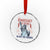 Democracy Is Dying But Hey Nice Fireworks Statue of Liberty Crystal Glass Ornament Funny 4th Of July Retro - Wonder Print Shop