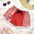 Denmark National Football Shorts for Women The Red and Whites Sporty Style - Wonder Print Shop