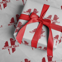 Denmark Stand With Greenland Not For Sale Wrapping Paper Roll Danish Flag Unity Support Protest