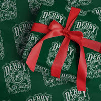 Derby Day Come For The Track Stay For The Mint Juleps Wrapping Paper Roll Horse Racing