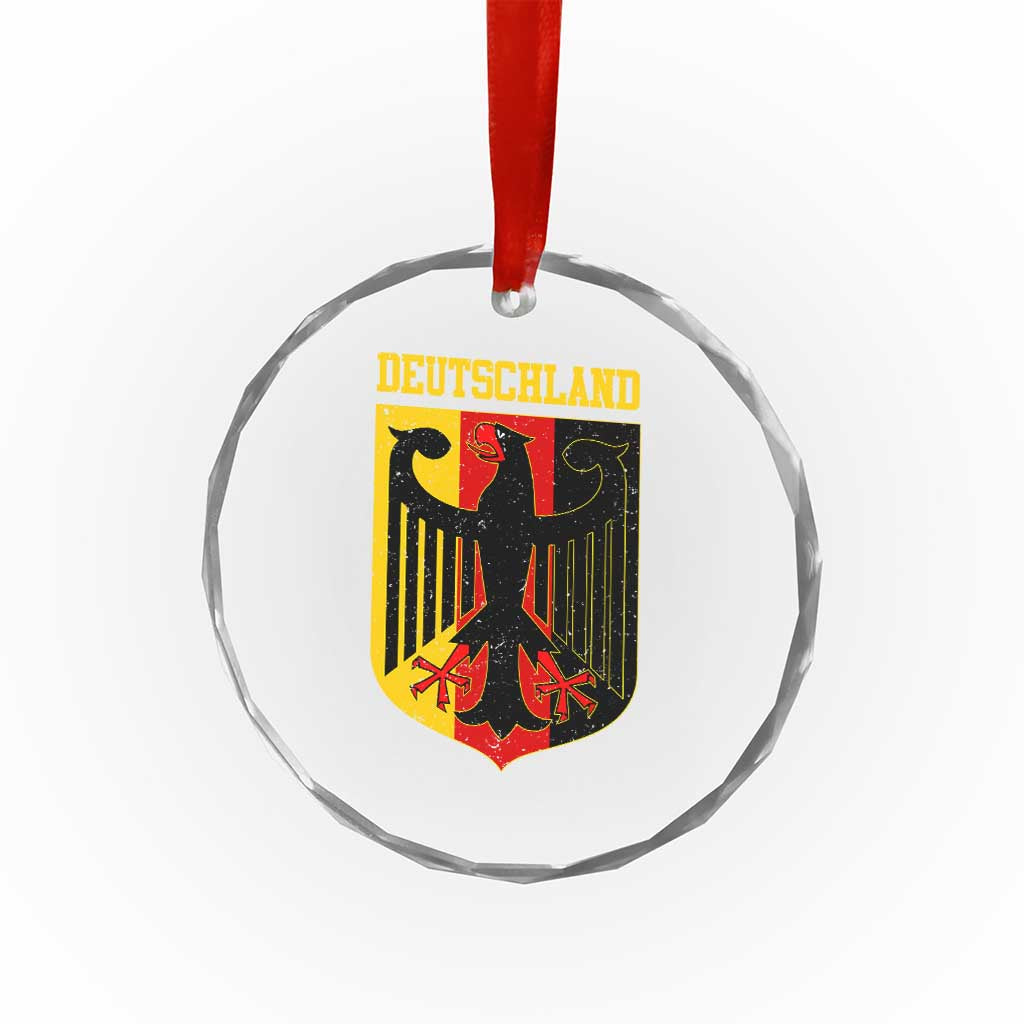Deutschland German Pride Crystal Glass Ornament Bundesadler Coat of Arms - Wonder Print Shop