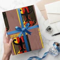 Deutschland German Pride Wrapping Paper Roll Bundesadler Coat of Arms - undefined