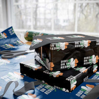 Dibs On The Redhead Wrapping Paper Roll Funny Irish St Patricks Day Shamrock
