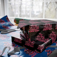 Dirt Bike Girl Wrapping Paper Roll Motocross Racing Women - Wonder Print Shop