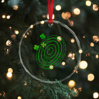 Dirty Humor Dartist St Patricks Day Gift Crystal Glass Ornament Just The Tip