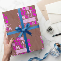 Dirty Humor Wrapping Paper Roll My Breath Smells Like Foreskin - Wonder Print Shop